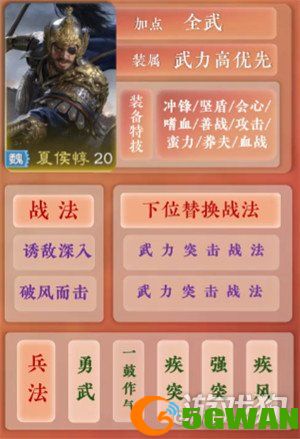 九牧之野夏侯惇阵容怎么搭配2